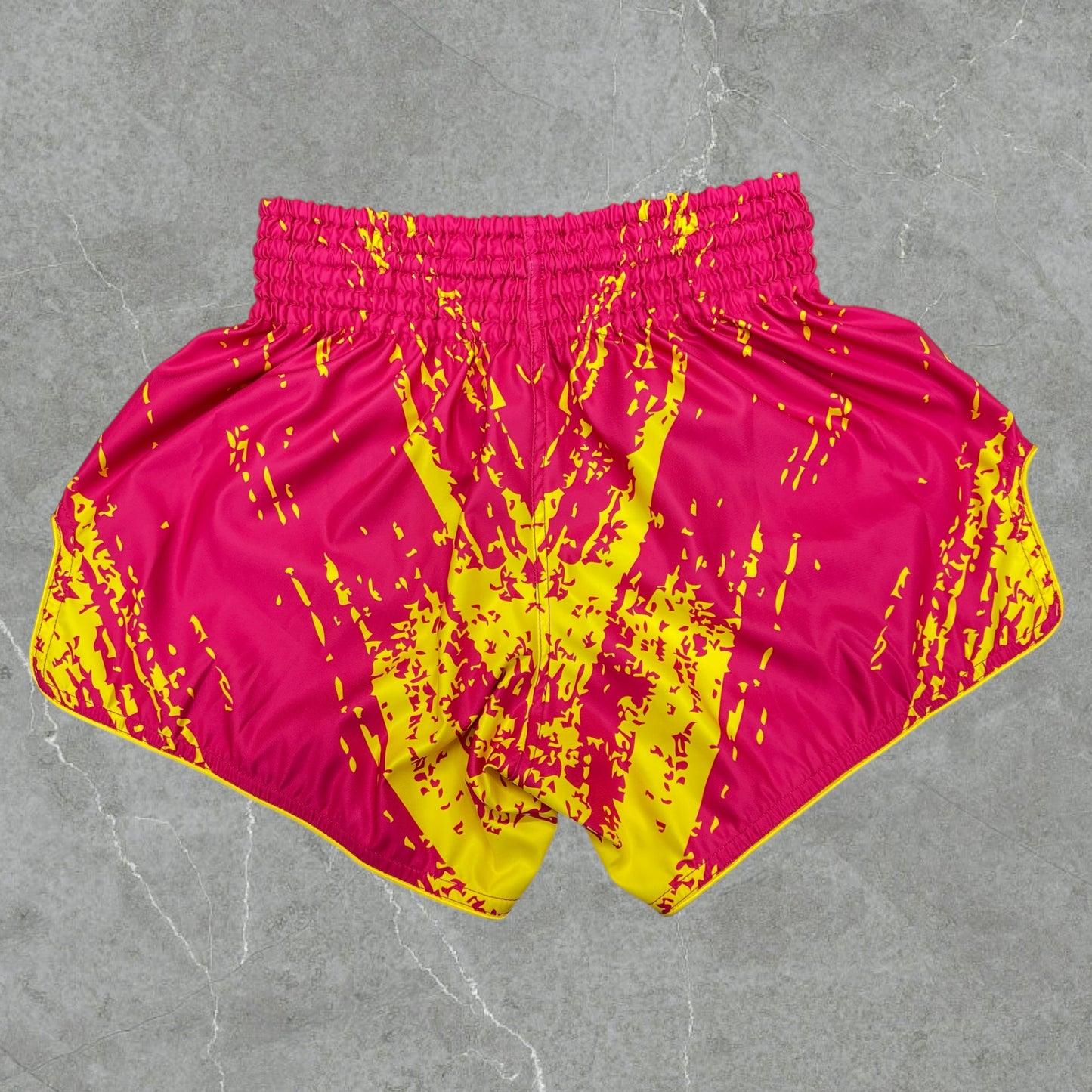 Muay Thai Retro Shorts -MicroFiber Pink