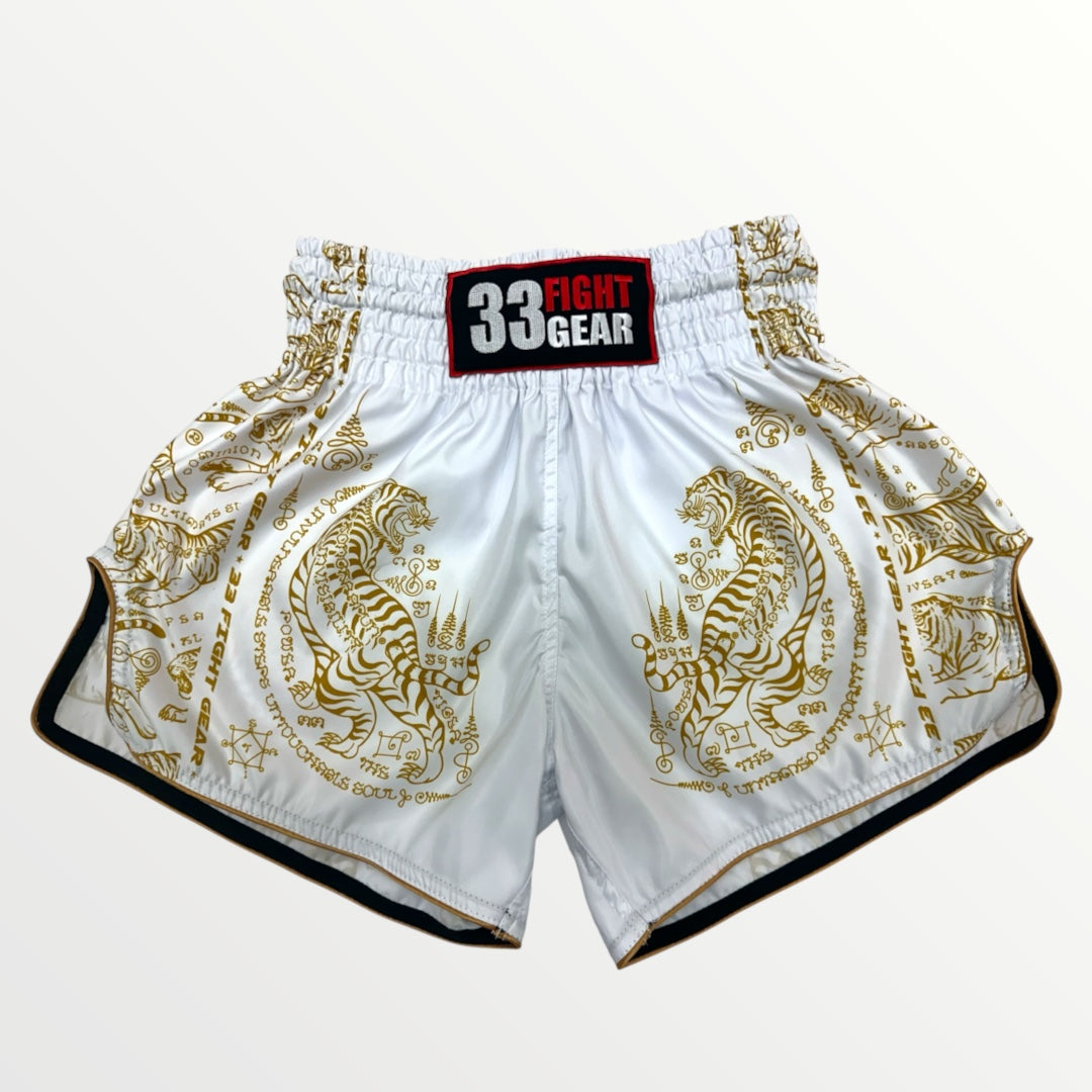 Muay Thai Retro Shorts -MicroFiber MS43W