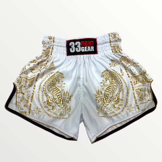 Muay Thai Retro Shorts -MicroFiber MS43W