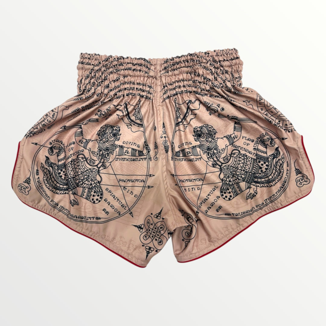 Muay Thai Retro Shorts -MicroFiber MS41