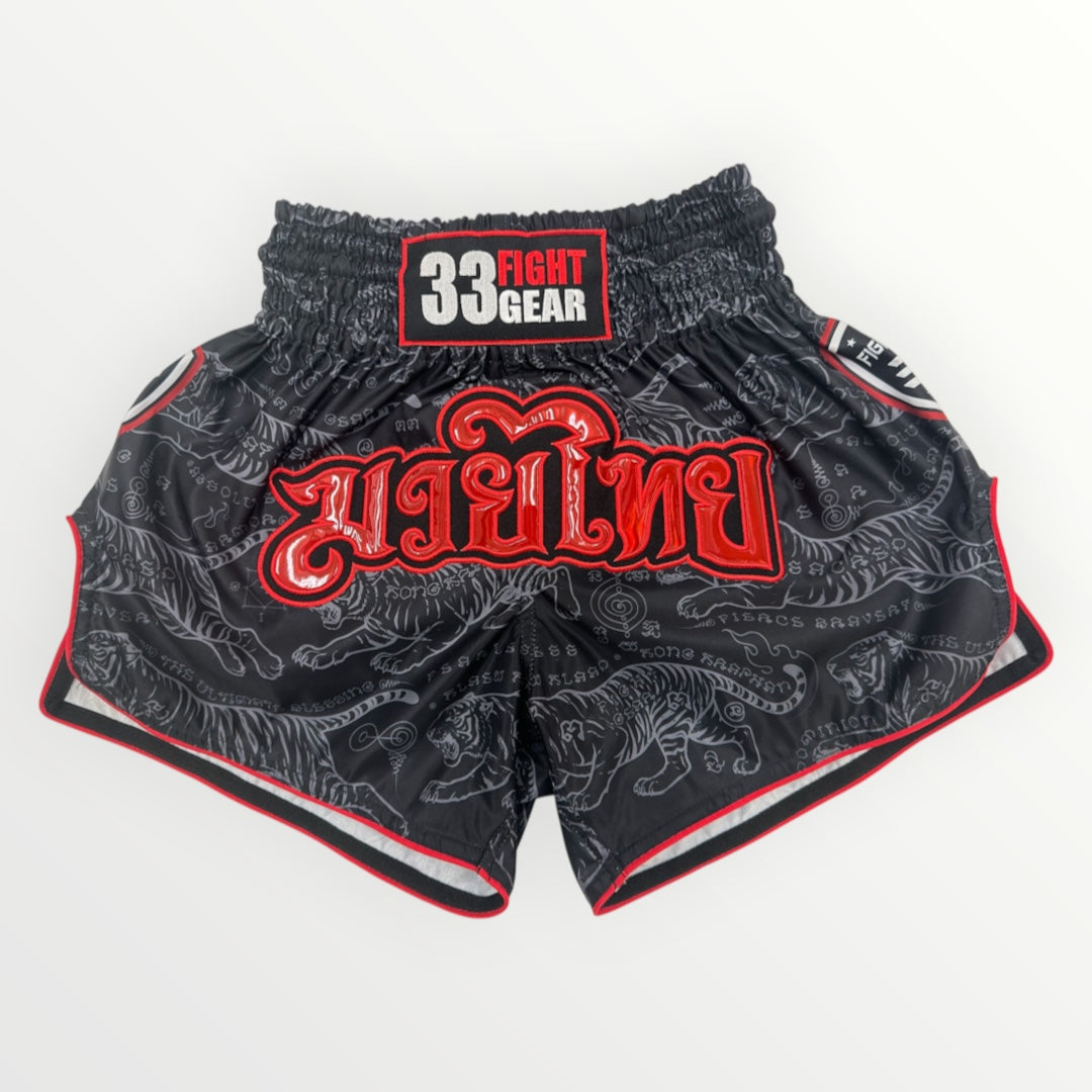 Muay Thai Retro Shorts -MicroFiber MS42