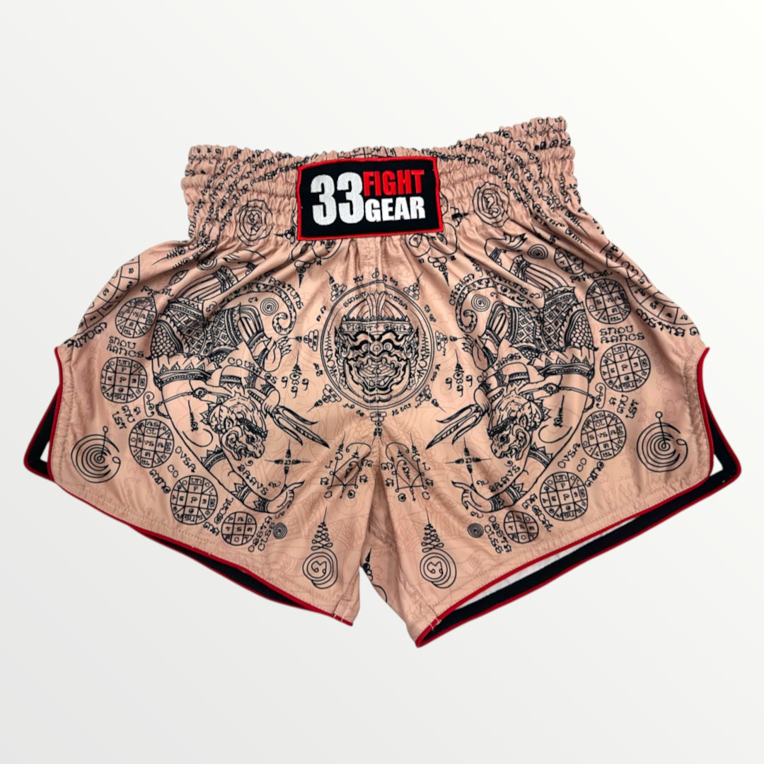 Muay Thai Retro Shorts -MicroFiber MS41