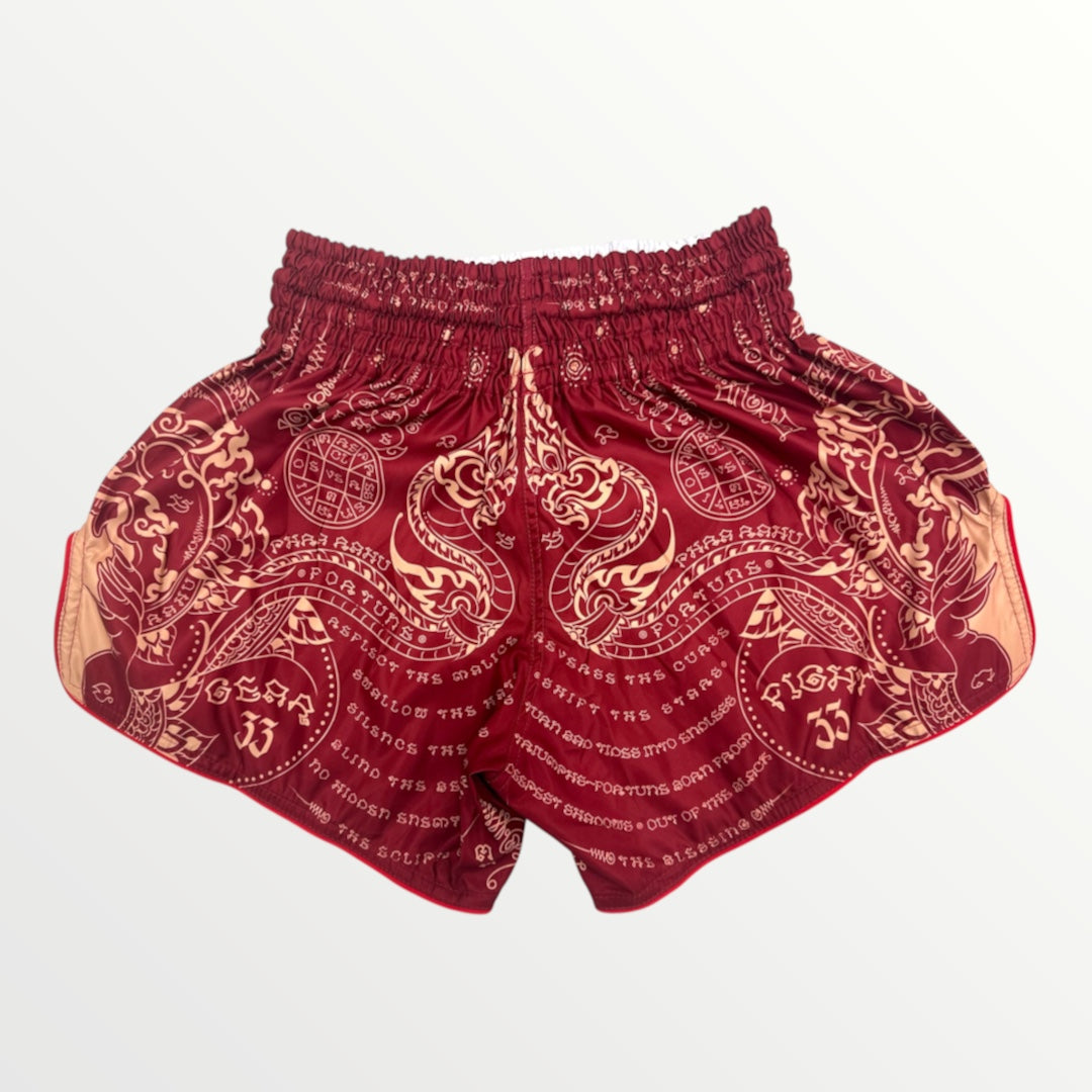 Muay Thai Retro Shorts -MicroFiber MS44M