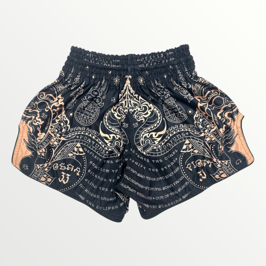 Muay Thai Retro Shorts -MicroFiber MS44B