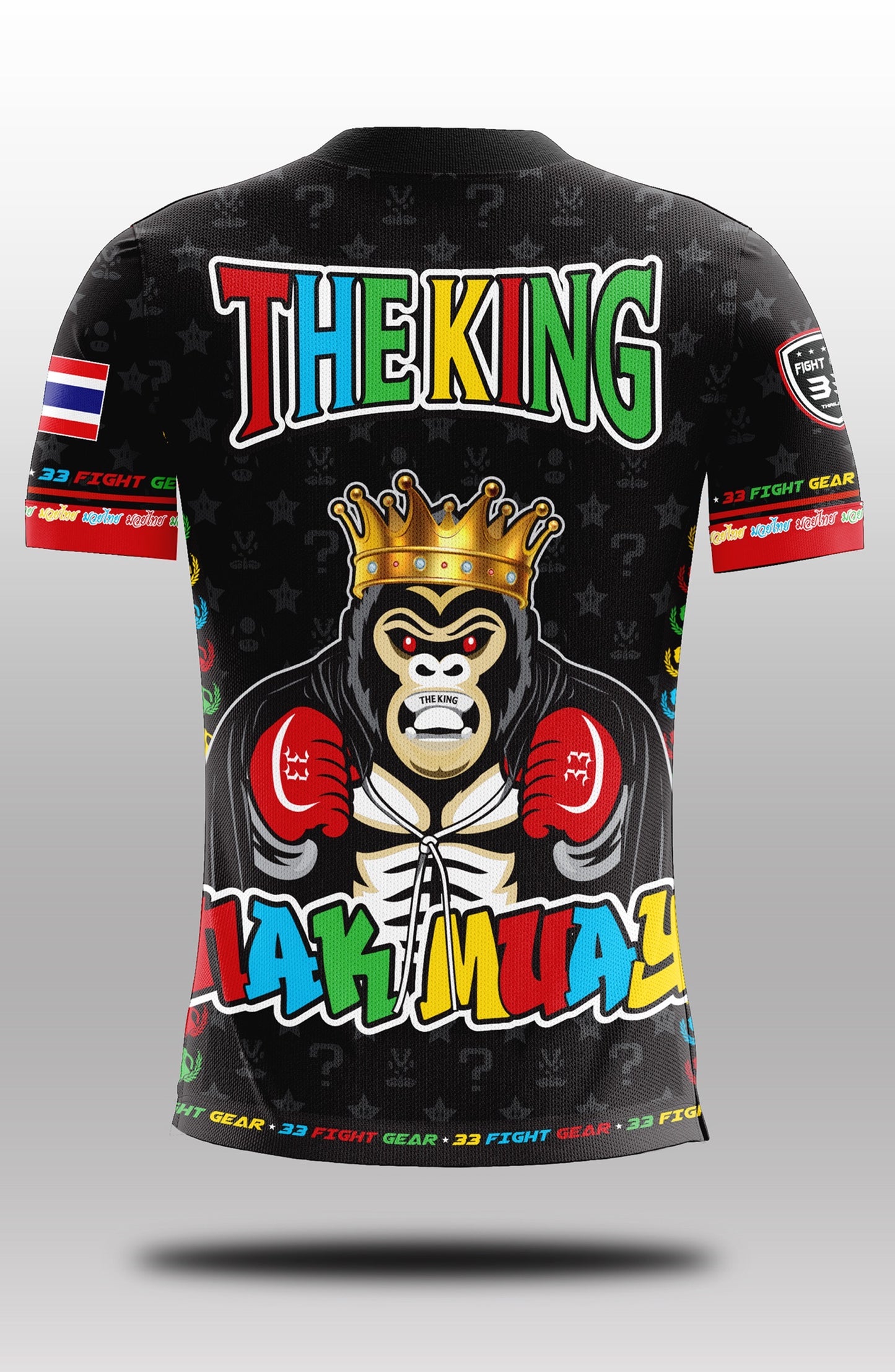 Muay Thai Microfiber T-Shirt 006 Super Muay Thai