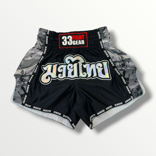 Muay Thai Retro Shorts -MicroFiber MS46
