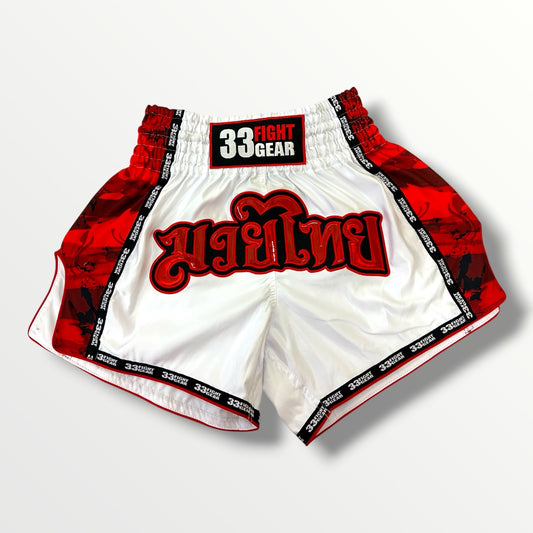 Muay Thai Retro Shorts -MicroFiber MS51
