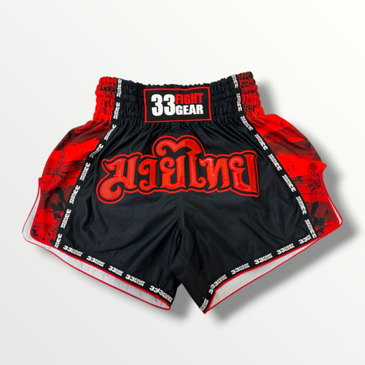 Muay Thai Retro Shorts -MicroFiber MS47