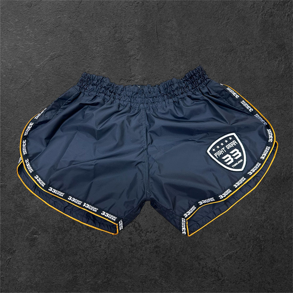 Running Muay Thai Shorts - Nylon - Black